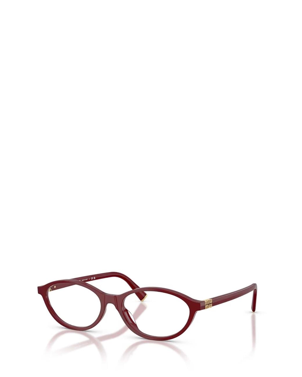 Miu Miu Multicolor Eyewear Oval Frame Glasses for men