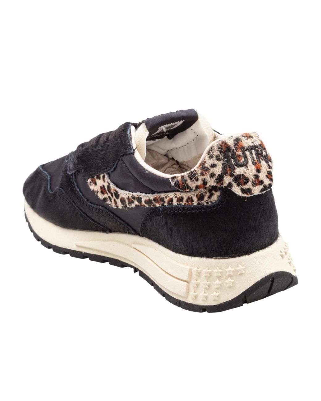 Autry Black Reelwind Low-Top Trainers