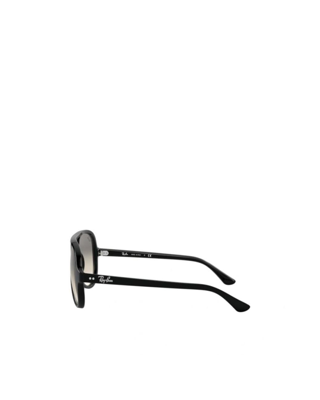 Ray-Ban Metallic Cats 5000 Classic Pilot Frame Sunglasses for men