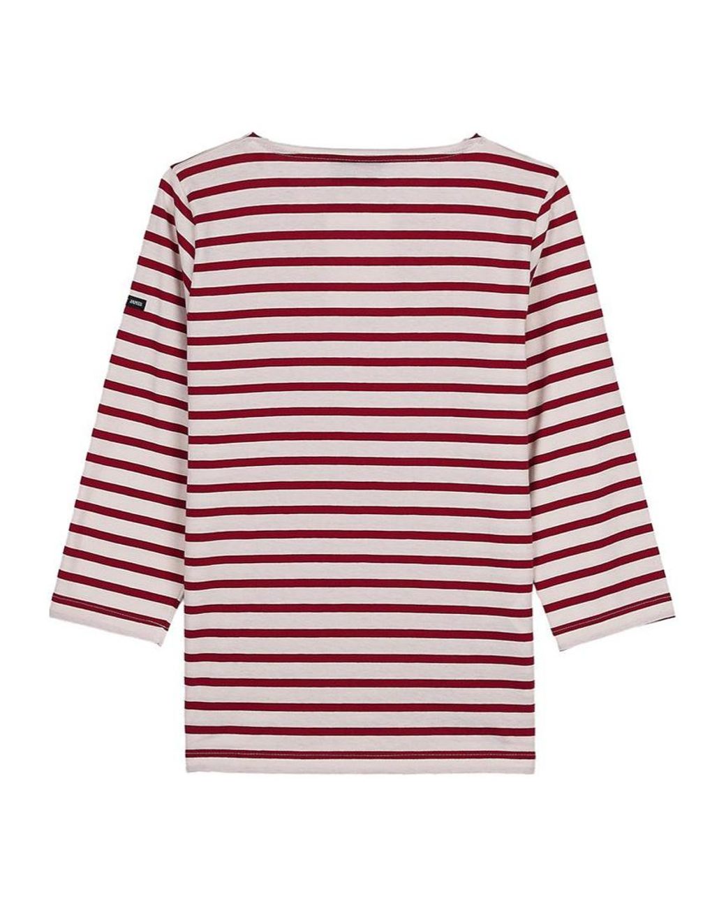 Saint James Red Striped T-Shirt
