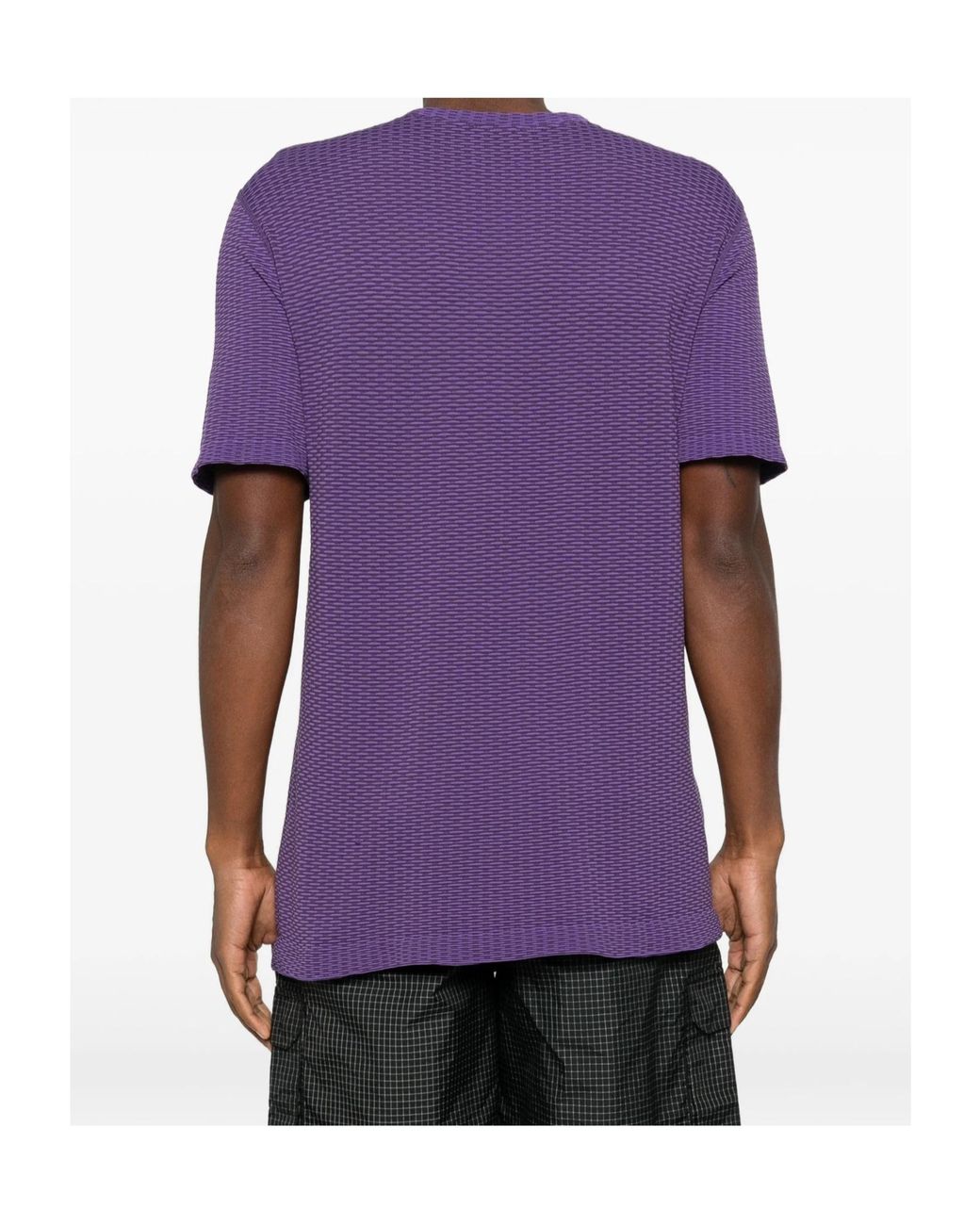 Roa Purple Hivee Dryarn Seamless T-Shirt for men