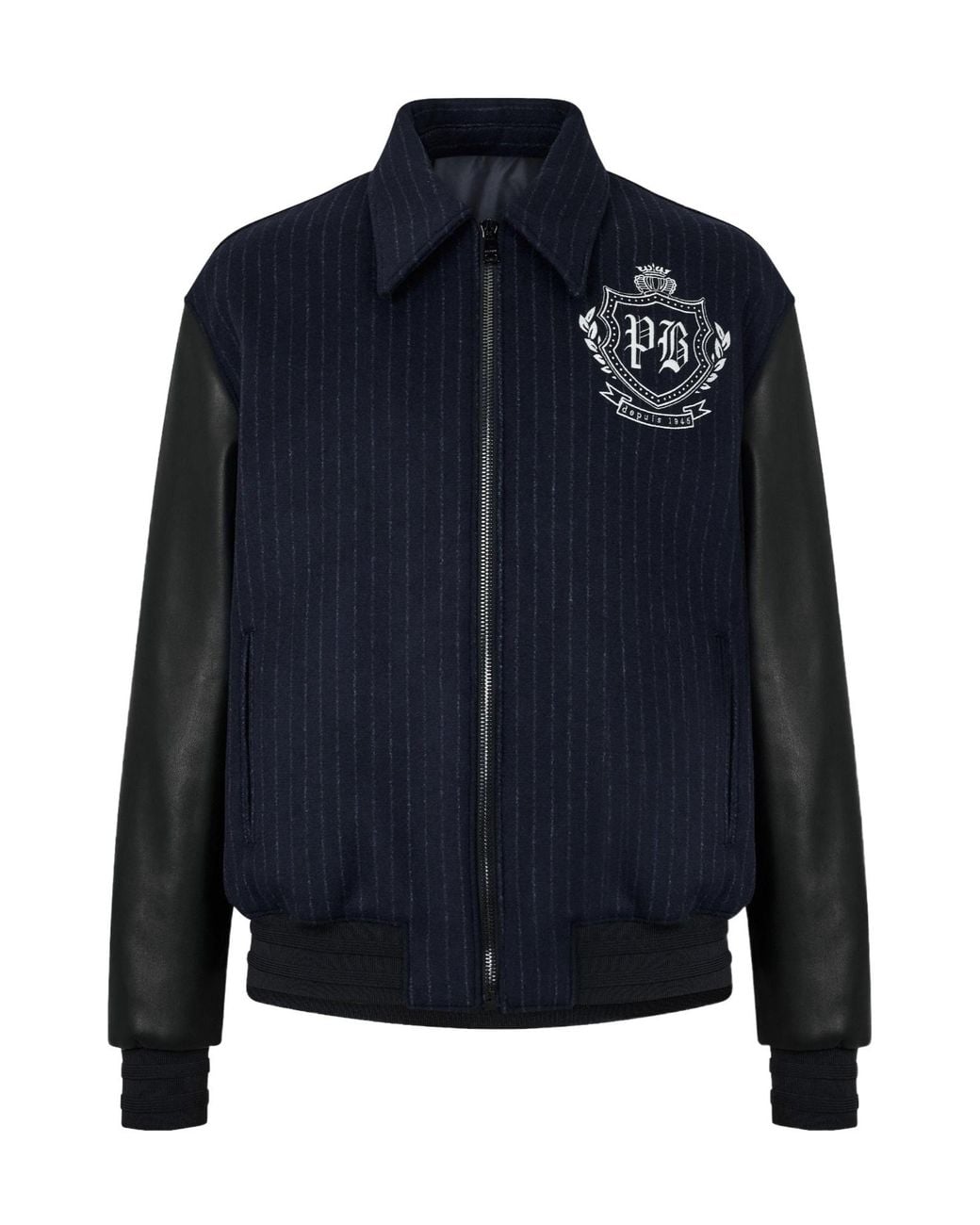 Balmain Blue Stylish And Versatile Jacket for men