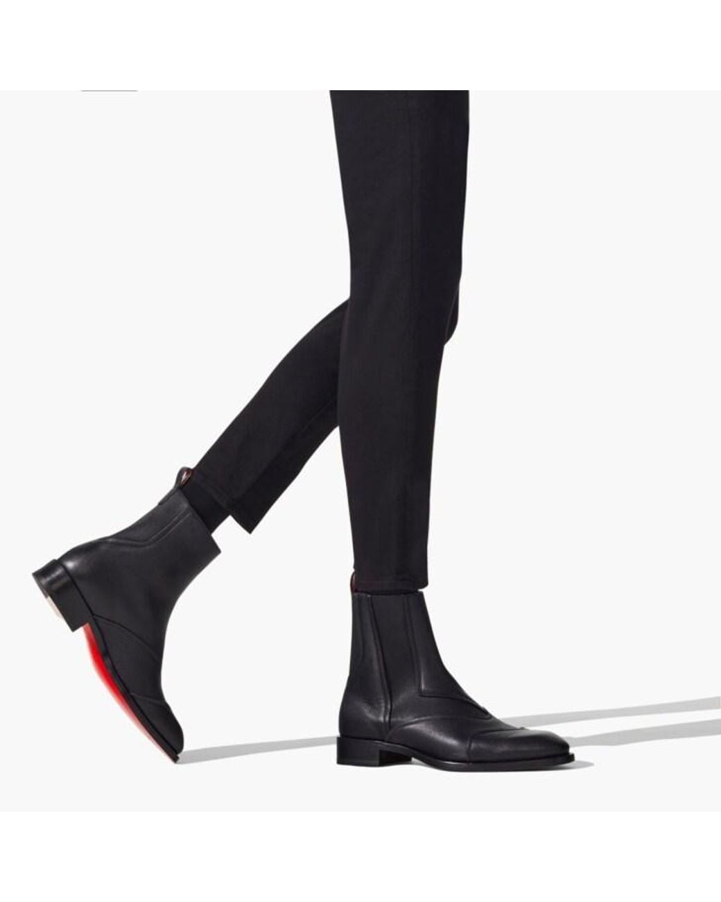 Christian Louboutin MENS Black Boabi Leather Chelsea Boot s_wp_68e011f0b7f0ac372090d883.webp main image 4
