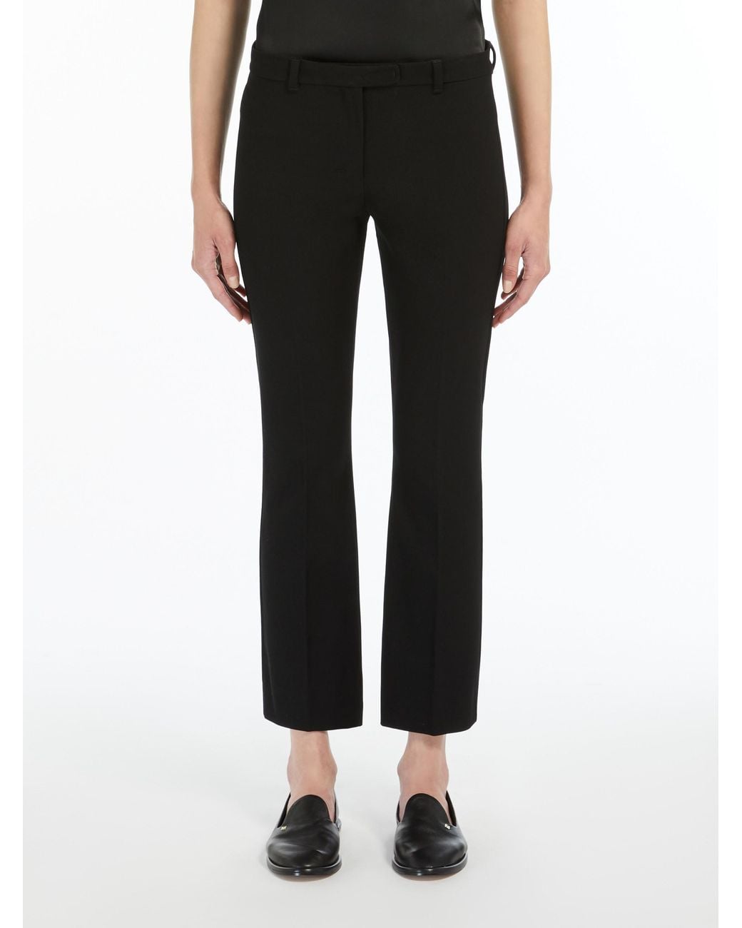 Max Mara Black 'S Umanita Pleated Trousers