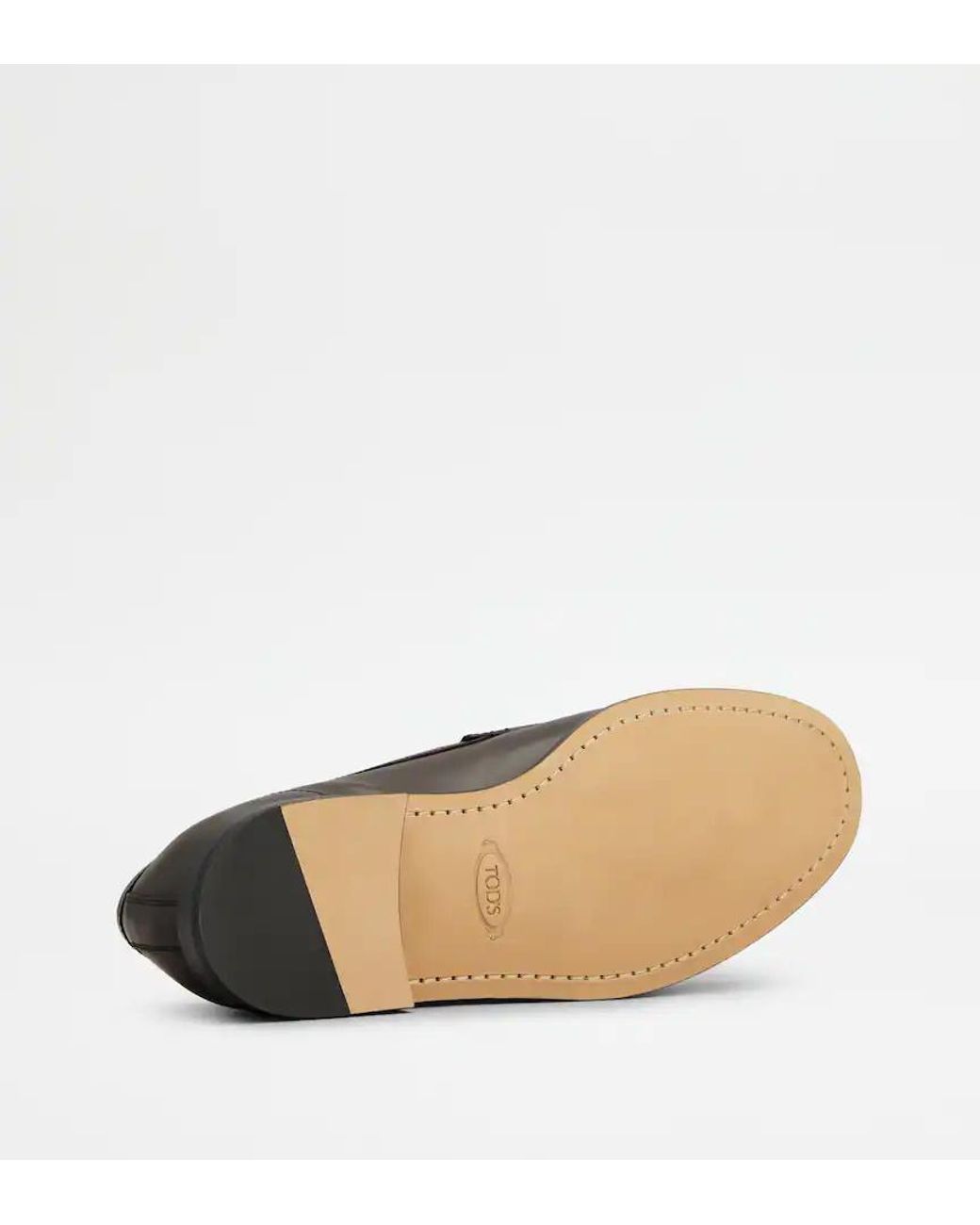 Tod's Black Slipper Loafers for men