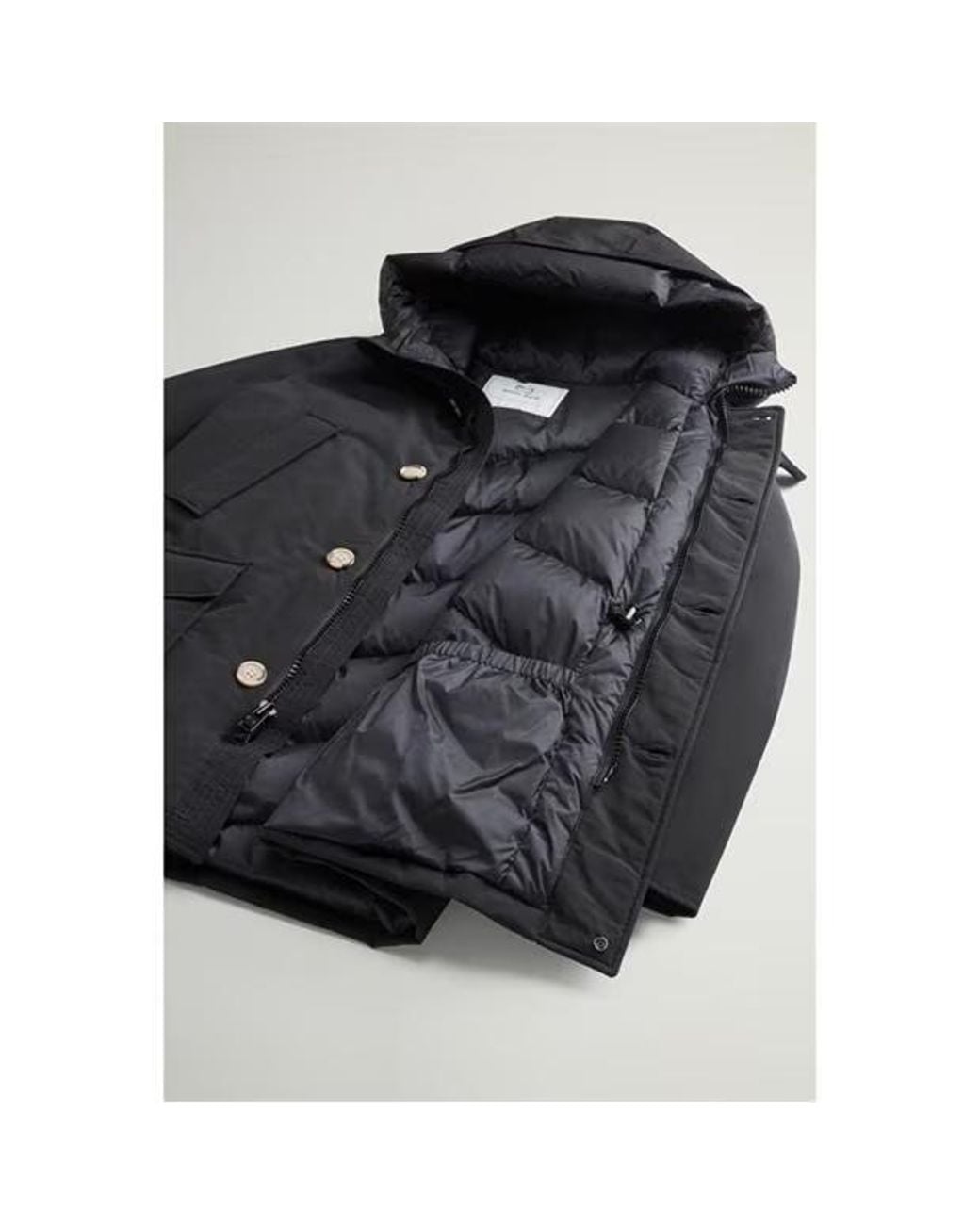 Woolrich Black Artic Parka Classic for men