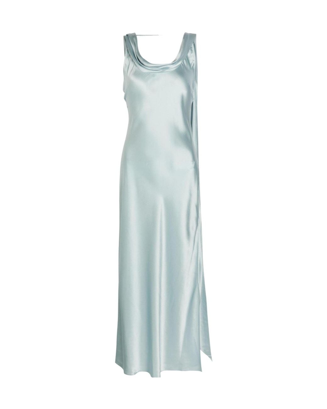 Acne Blue Low-Back Dress