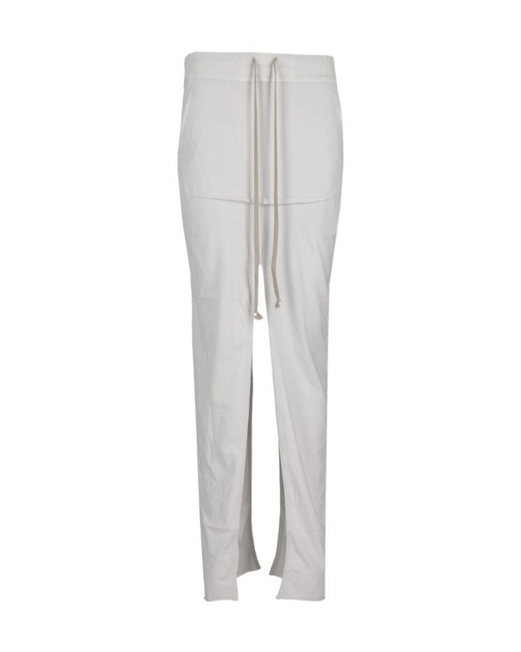 Rick Owens Gray Sliced Pillar Maxi Skirt