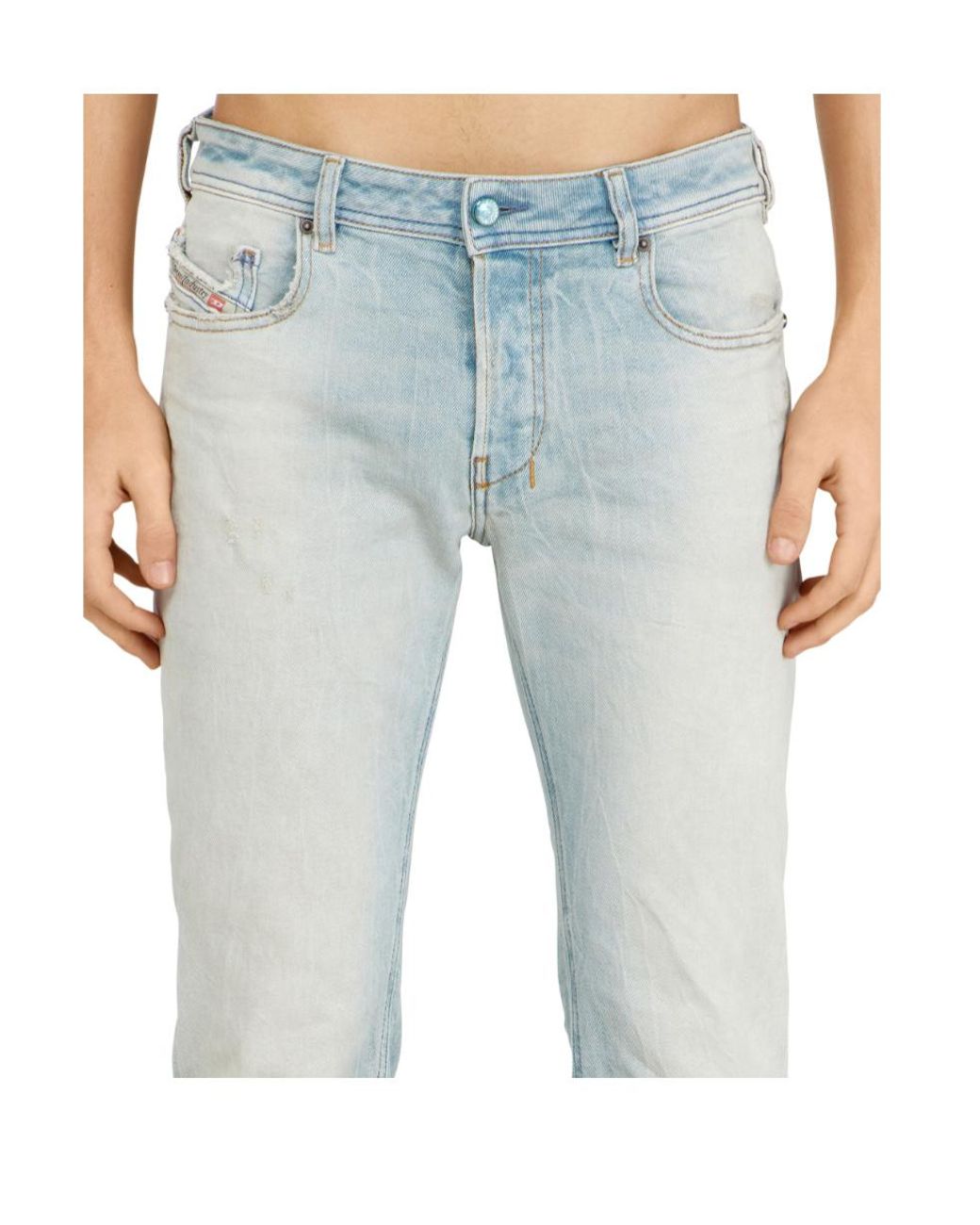DIESEL Blue Regular Flared Jeans for men