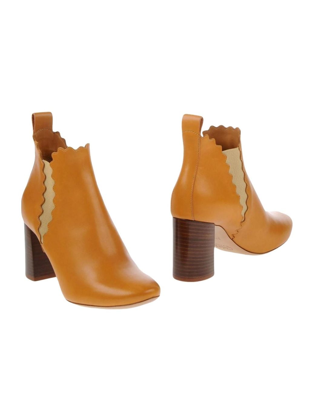 Chloé Brown Chelsea Boots