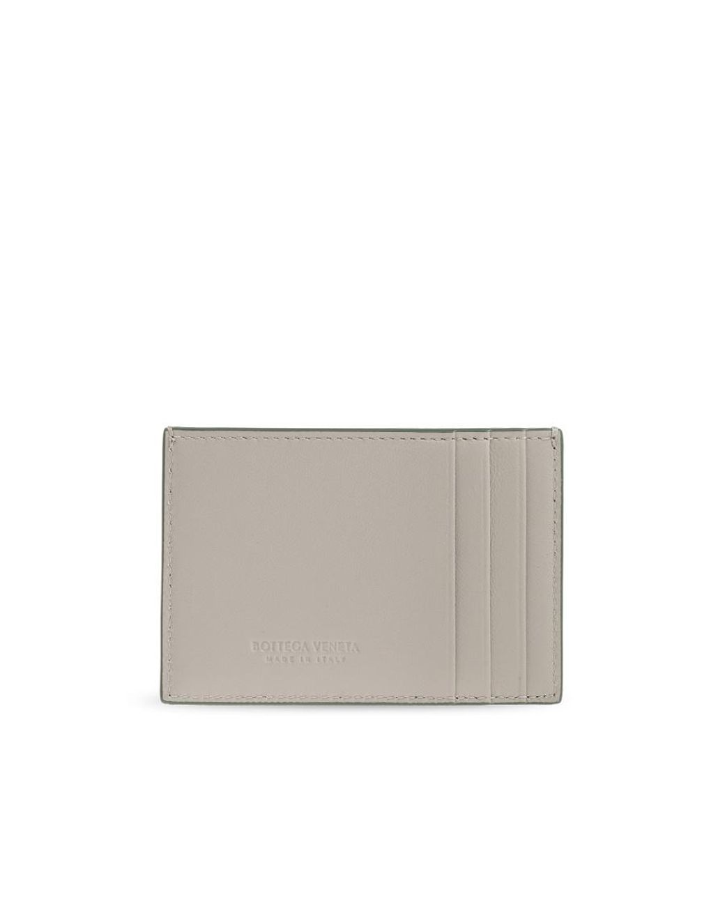 Bottega Veneta Gray Cassette Credit Card Case