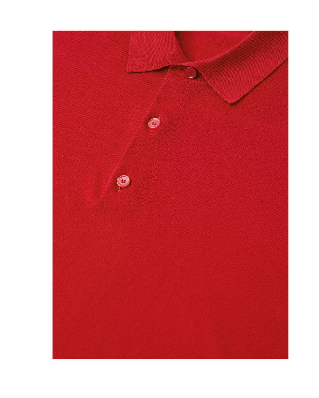 Loro Piana Red Polo Shirt for men