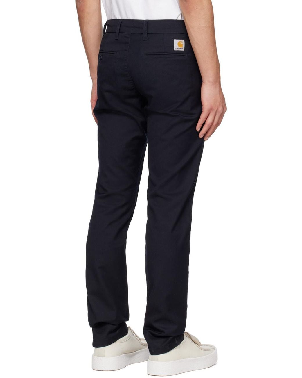 Carhartt Black Straight-Leg Trousers for men