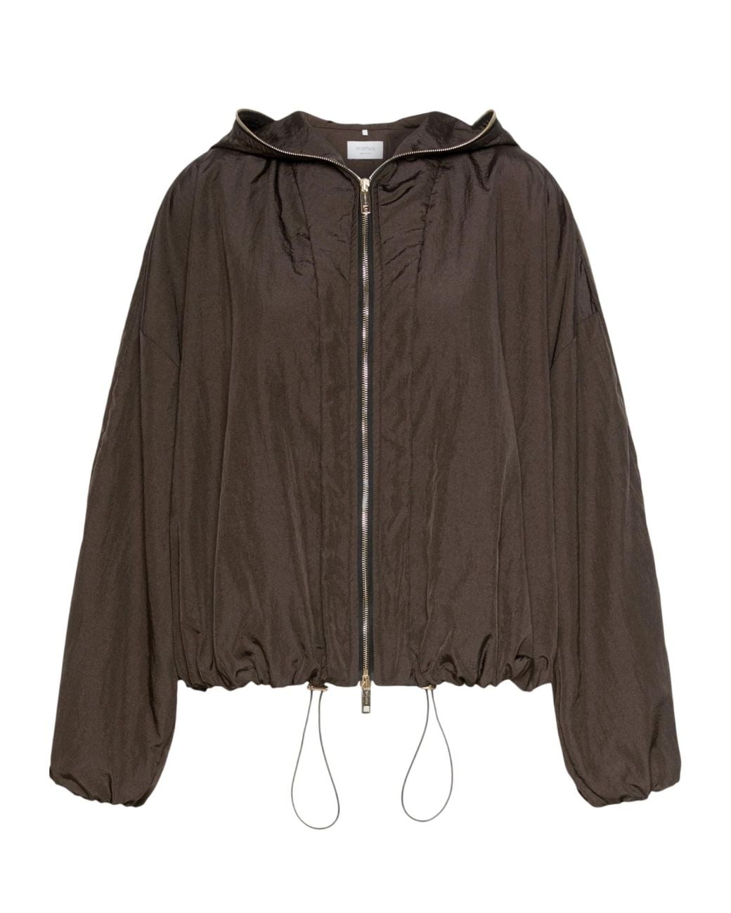 Sportmax Brown Spxronchi Hooded Jacket