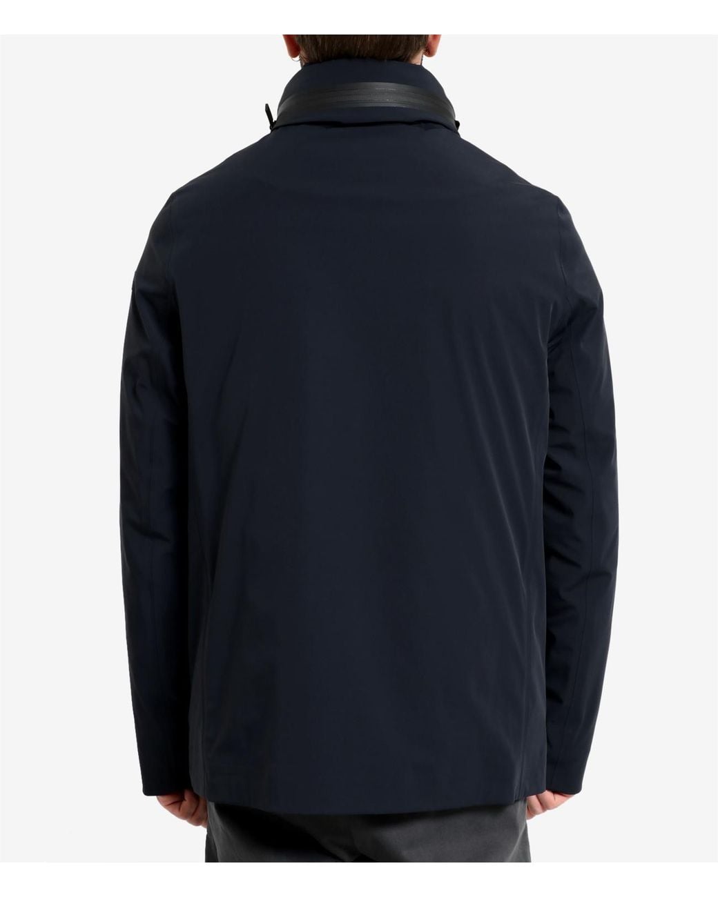 Rrd Blue High-Neck Jacket for men