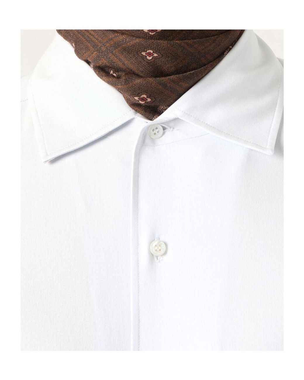 Loro Piana White André Shirt for men