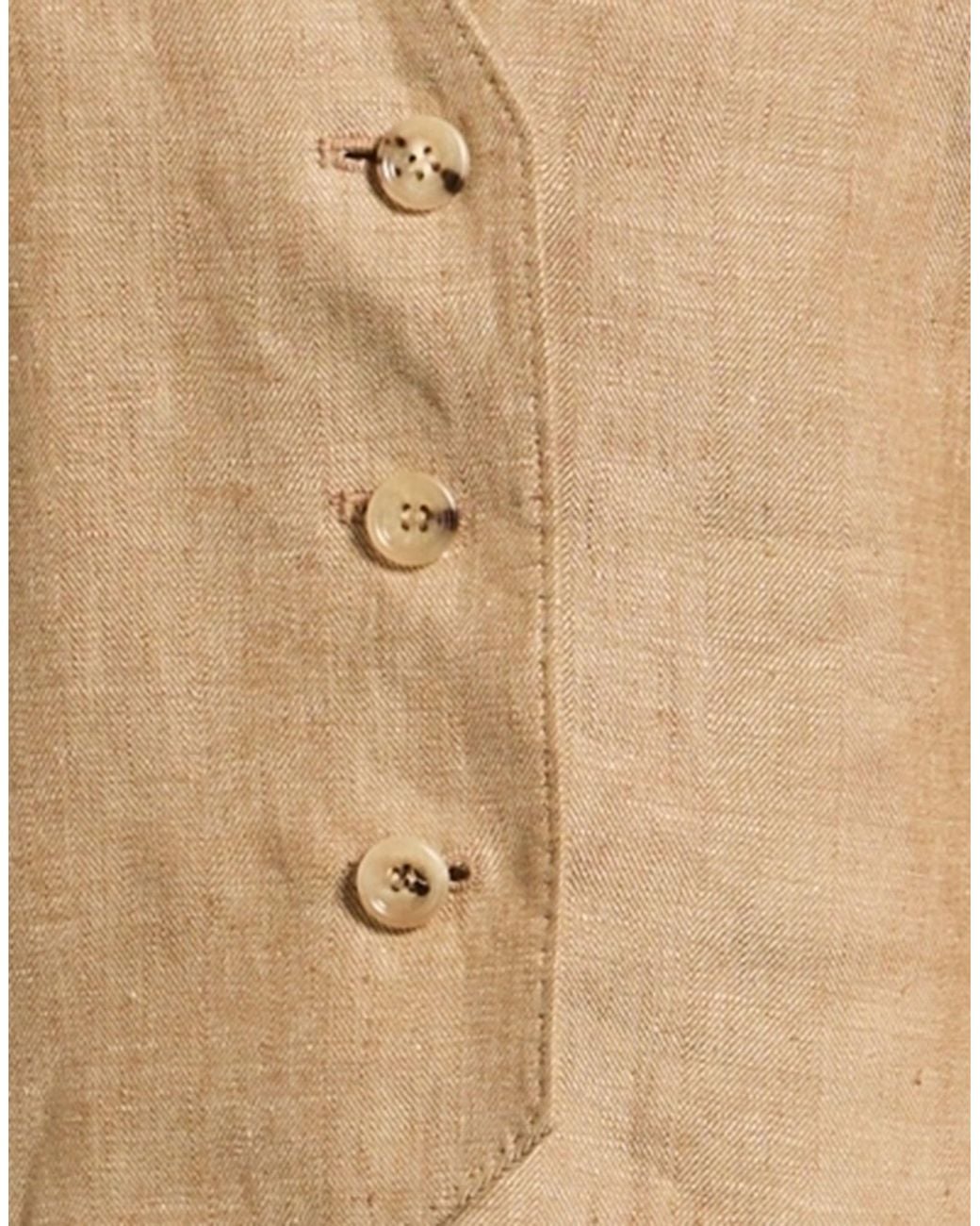 Max Mara Natural Backless Top