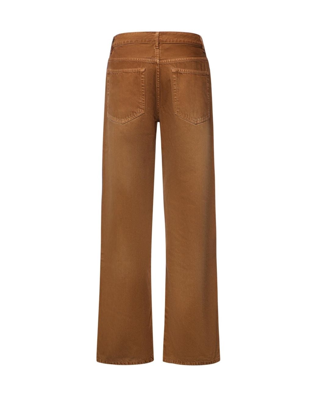 Ann Demeulemeester Brown Bescheidene 5-Pocket Relaxed Flared Trousers for men