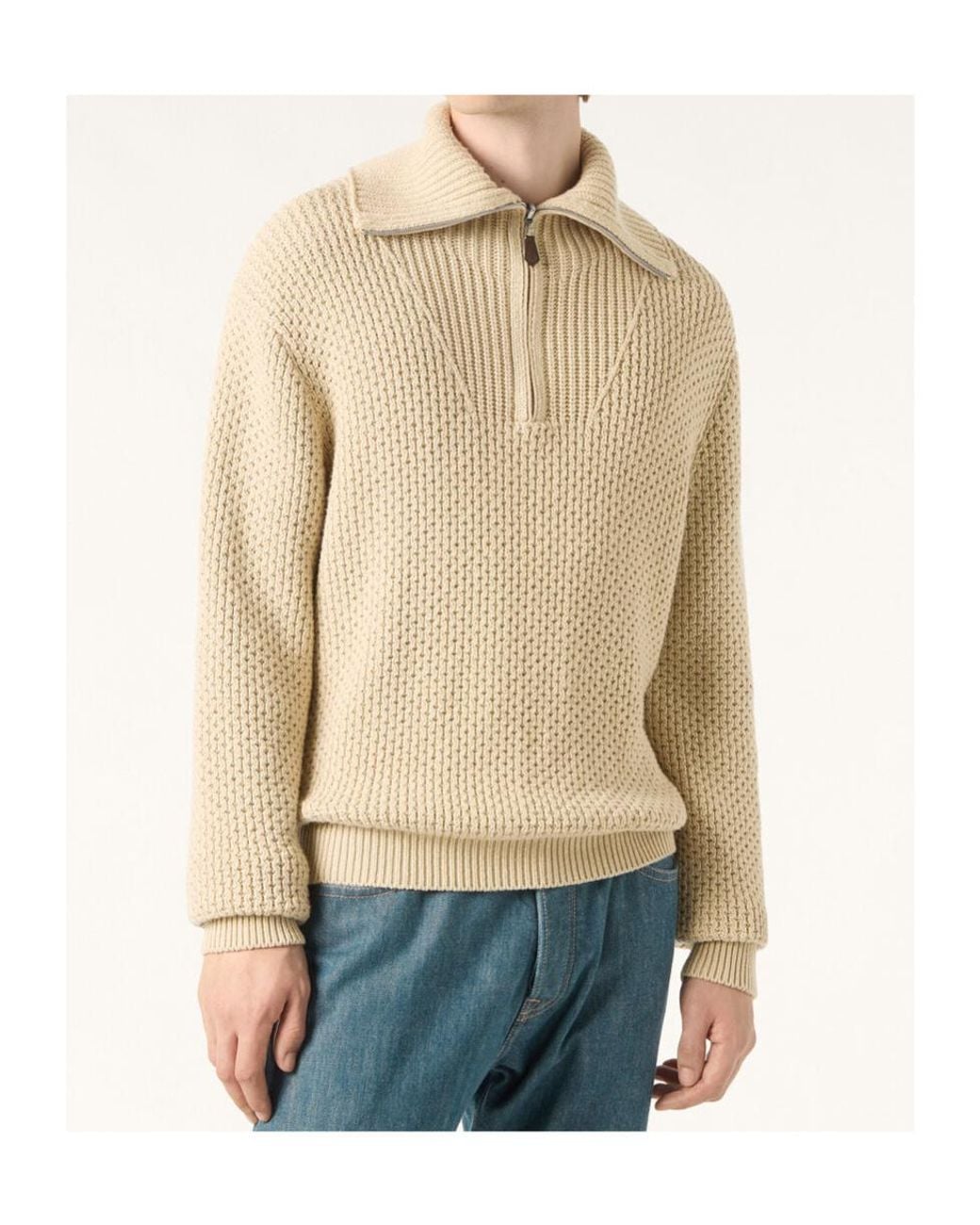 Loro Piana Natural Shivling Jumper for men