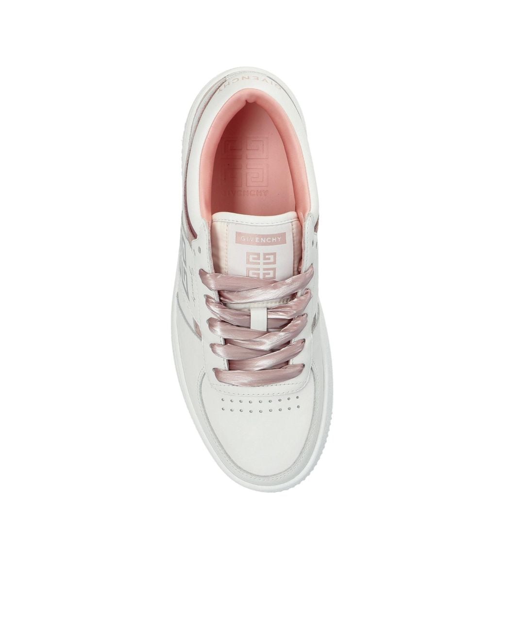 Givenchy White Sneakers Lace Up