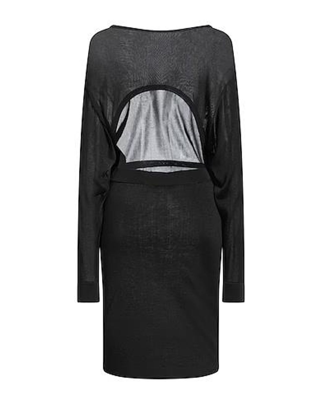 Saint Laurent Black Sheath Dresses