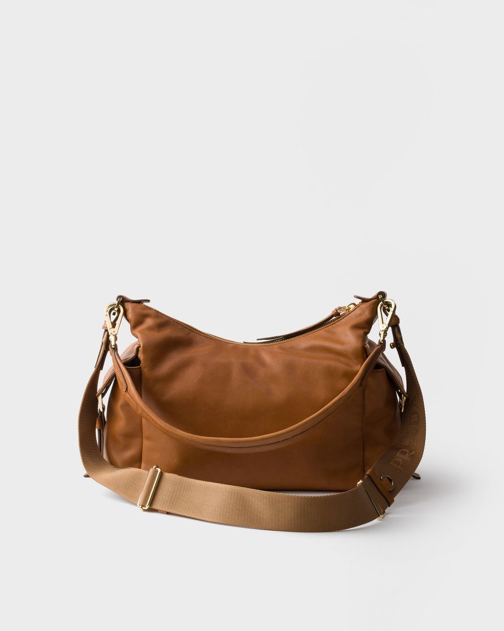 Prada Brown Explore Large Nappa Leather Bag