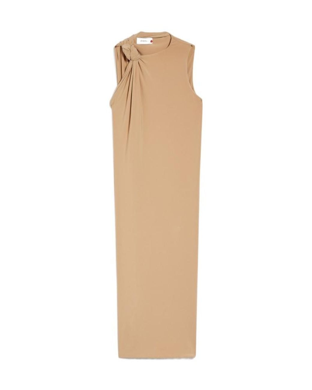 Sportmax Natural Nuble Midi Dress