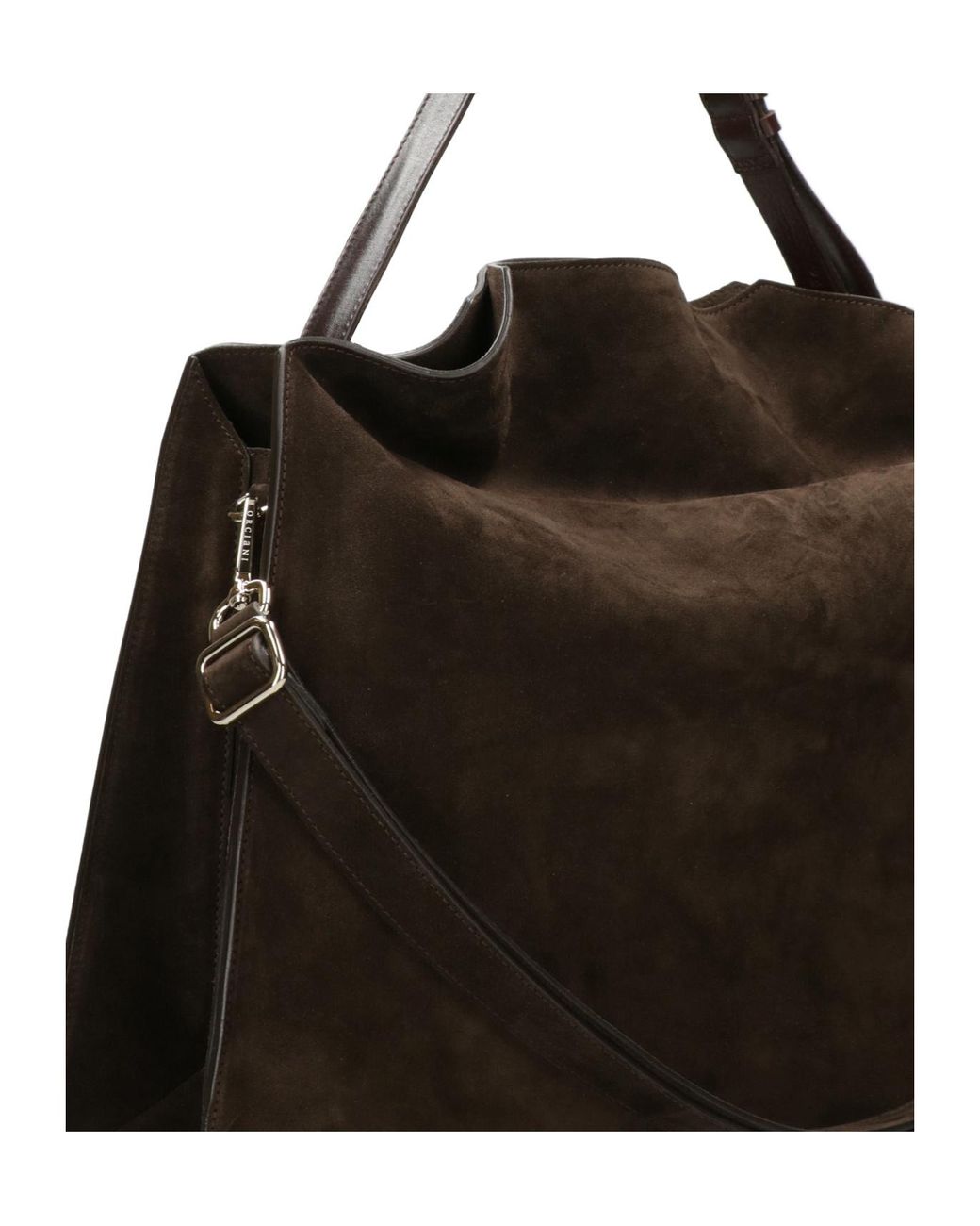 Orciani Black Top-Handle Shoulder Bag