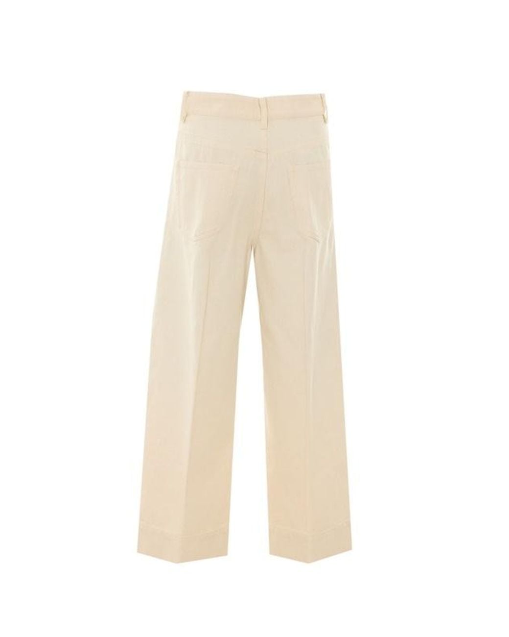 A.P.C. White Thelma Straight Leg Jeans