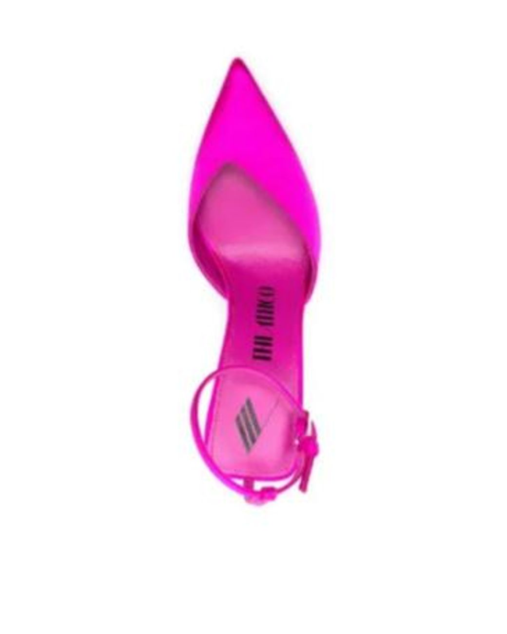 The Attico Pink Satin High Heels