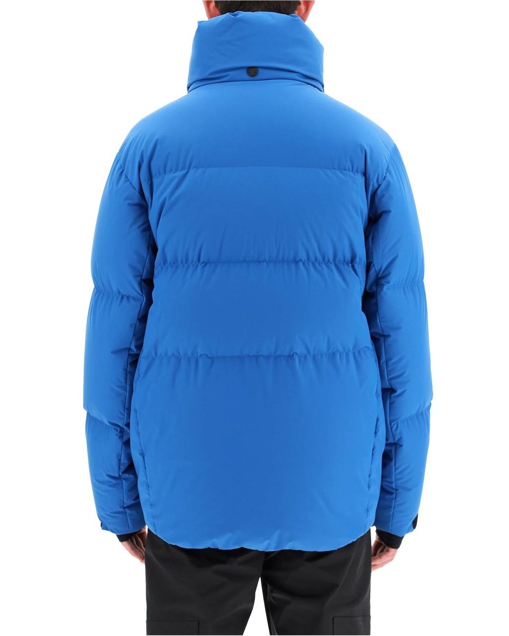 Moncler Blue Padded Down Jacket for men