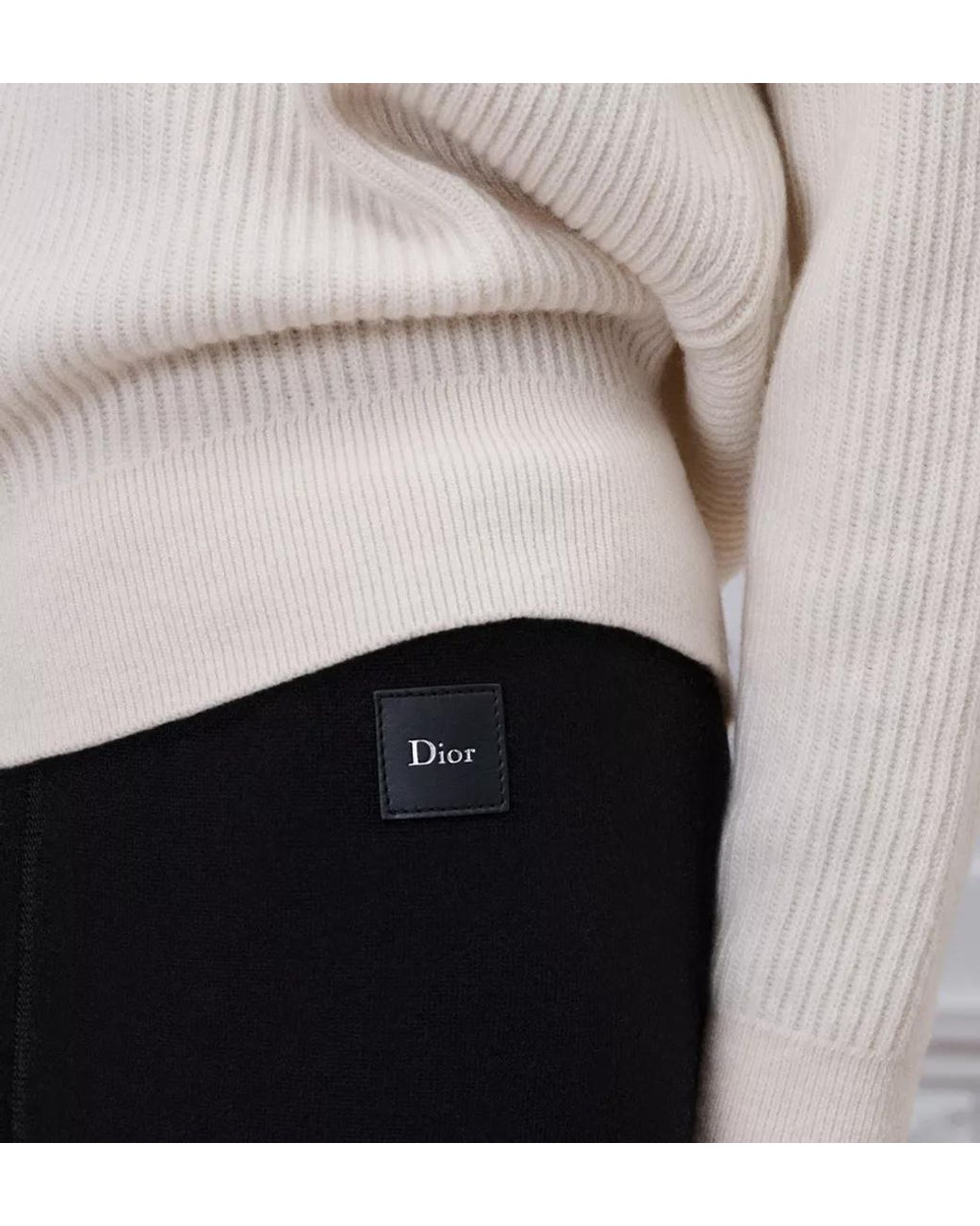 Dior Black Regular-Fit Pants