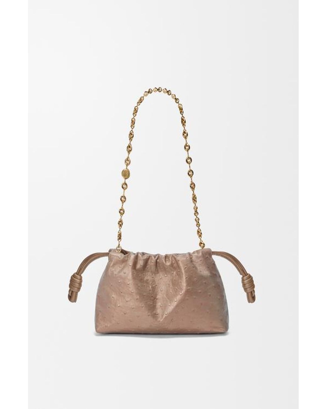 Loewe Brown Chain Shoulder Bag