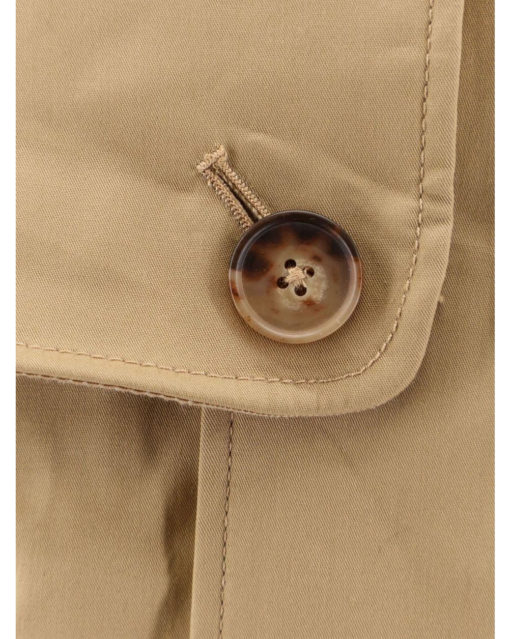 Polo Ralph Lauren Natural Double Breasted Coat