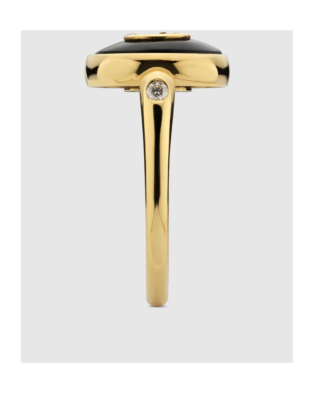 Gucci Multicolor Interlocking 18K Ring