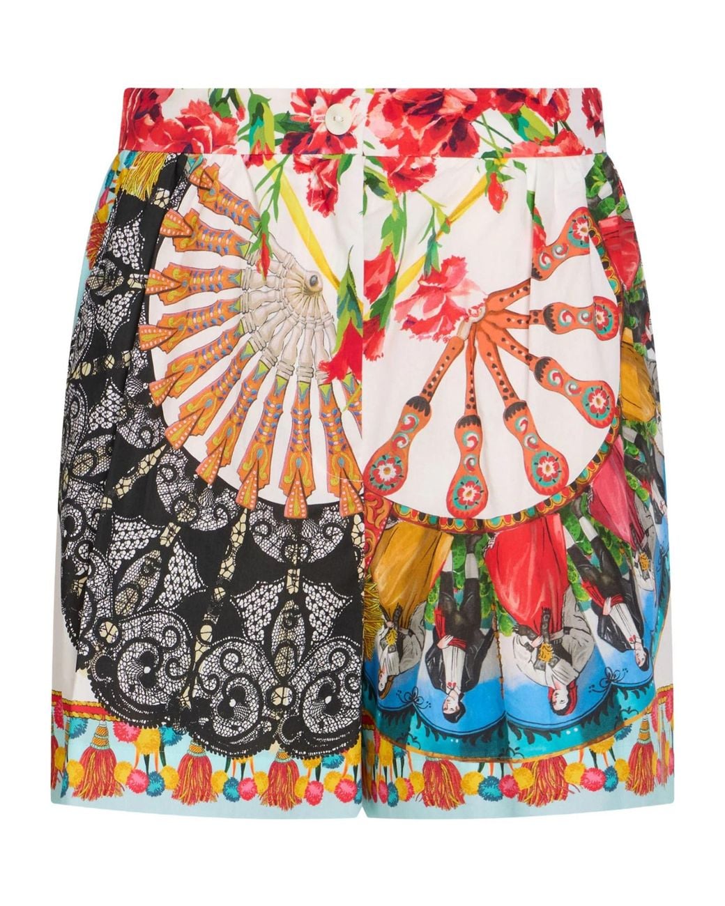 Dolce & Gabbana White Shorts Bermuda