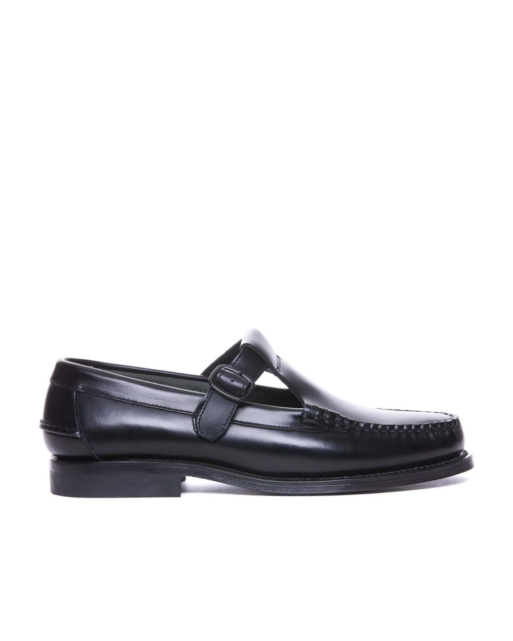 Hereu Blue Alber Almond Toe Loafers