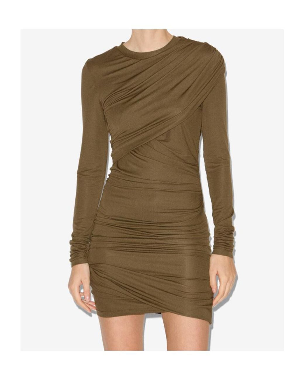 Isabel Marant Green Denise Dress
