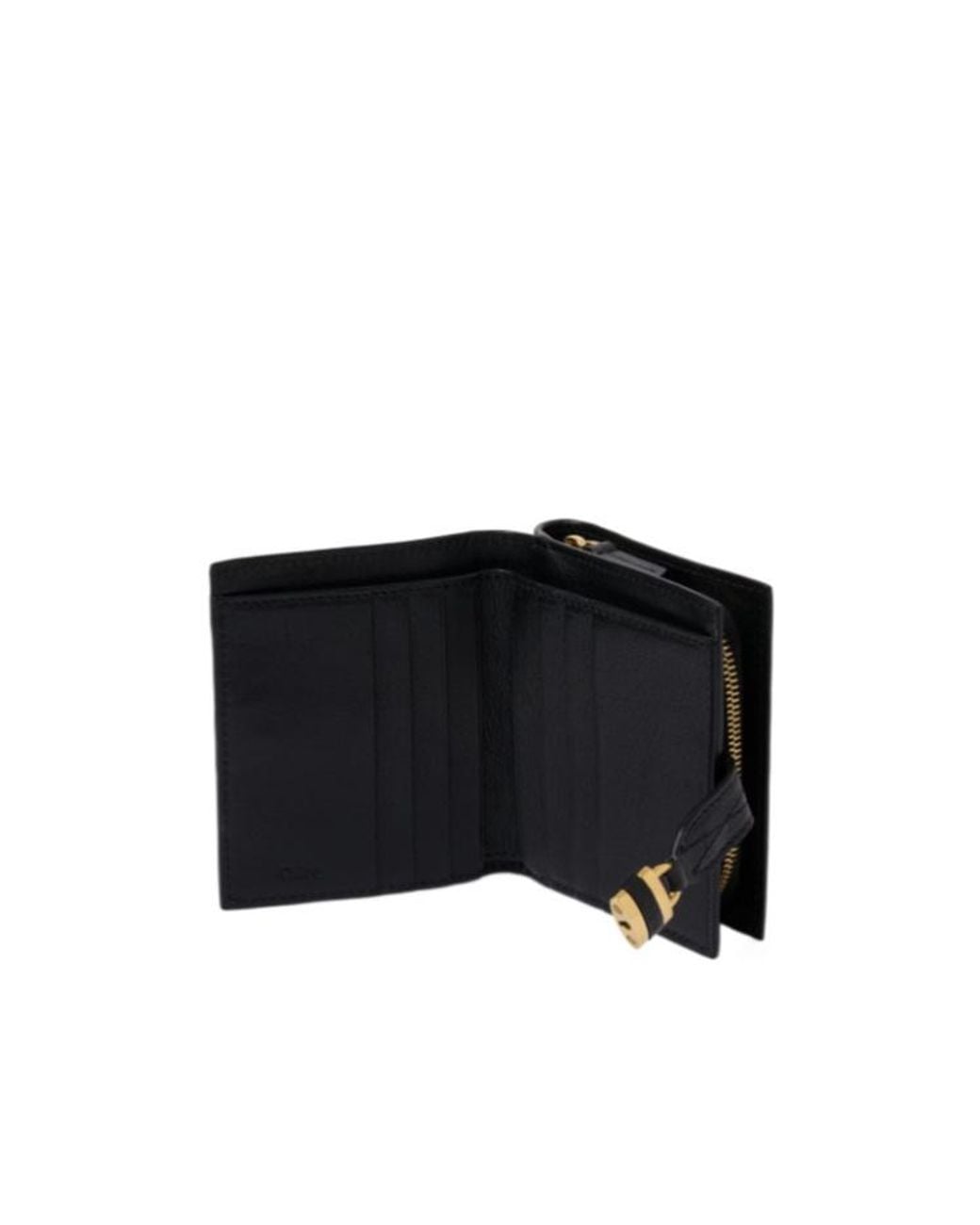 Chloé Black Chloé Paddington Square Wallet