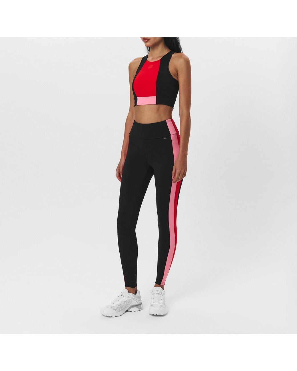 Goldbergh Red Facade Sports Bra