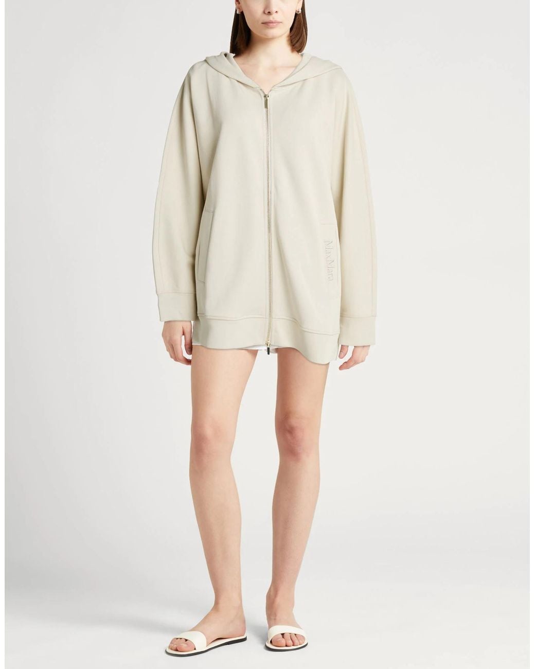 Max Mara White Long Sleeves Sweatshirts