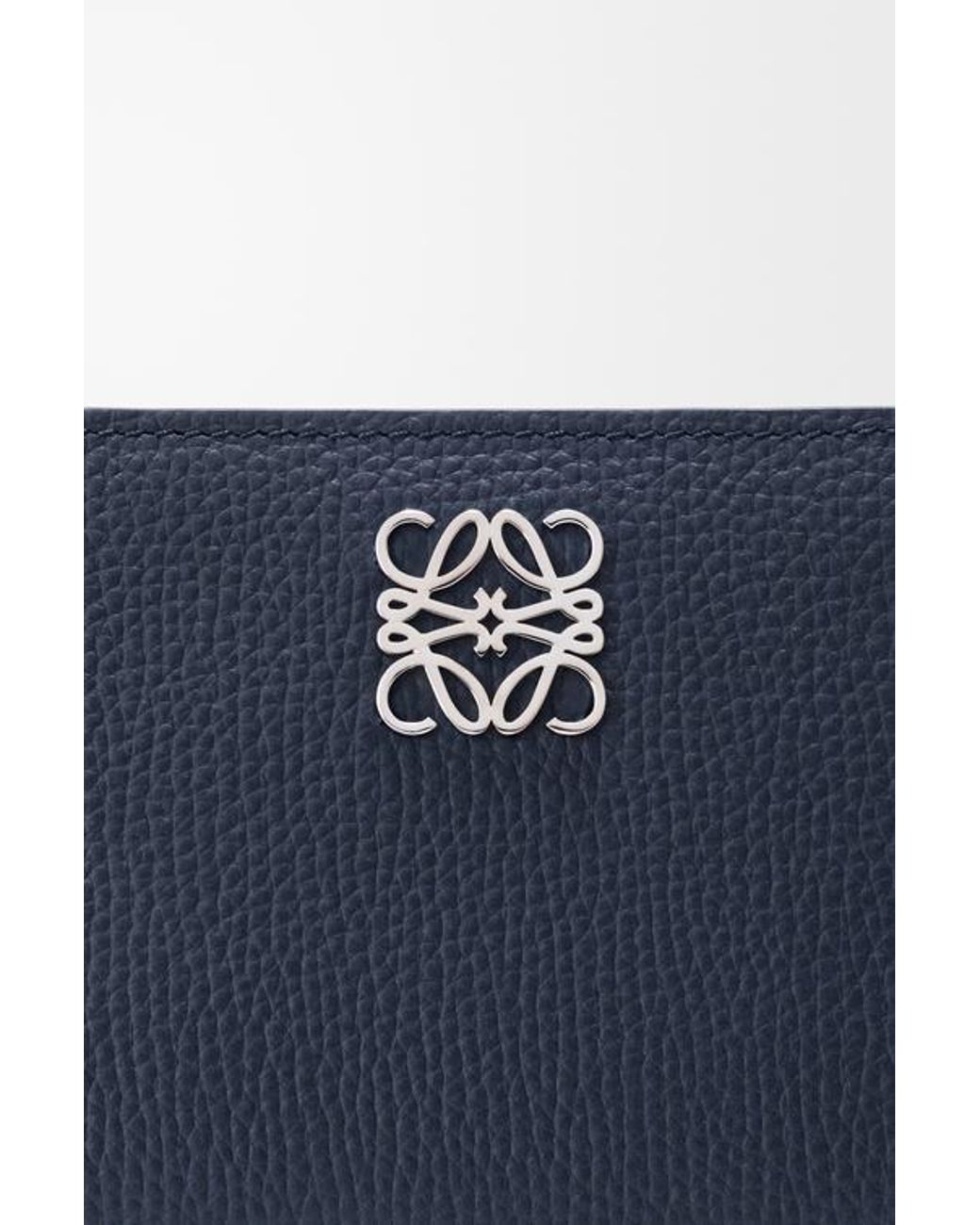 Loewe Blue Anagram Mini Wallet