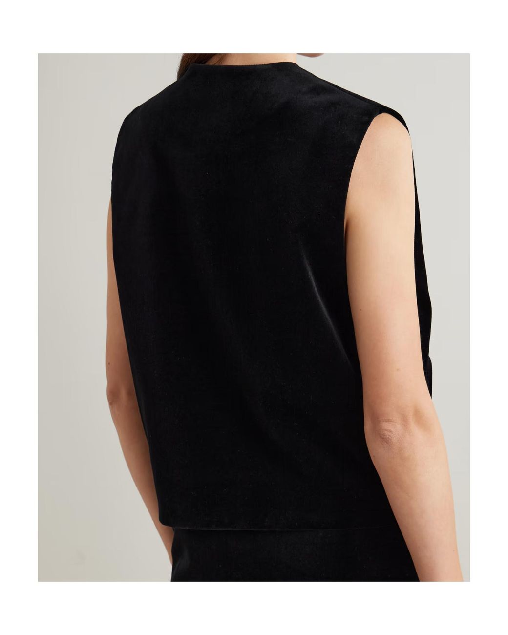Blazé Milano Black V-Neck Sleeveless Vest