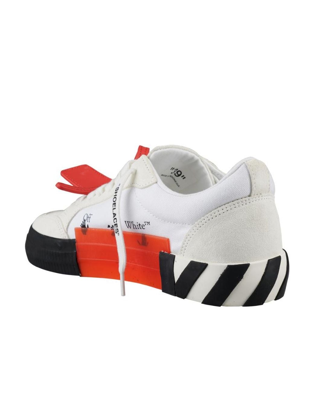 Off-White c/o Virgil Abloh White Vulcanized Low-Top Sneakers for men