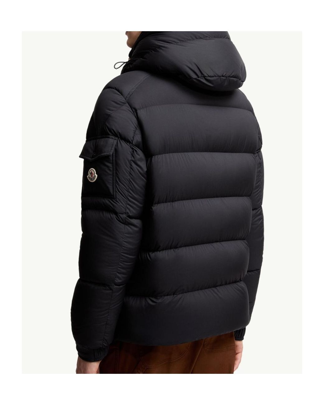 Moncler Black Maya 70 Hooded Down Jacket for men