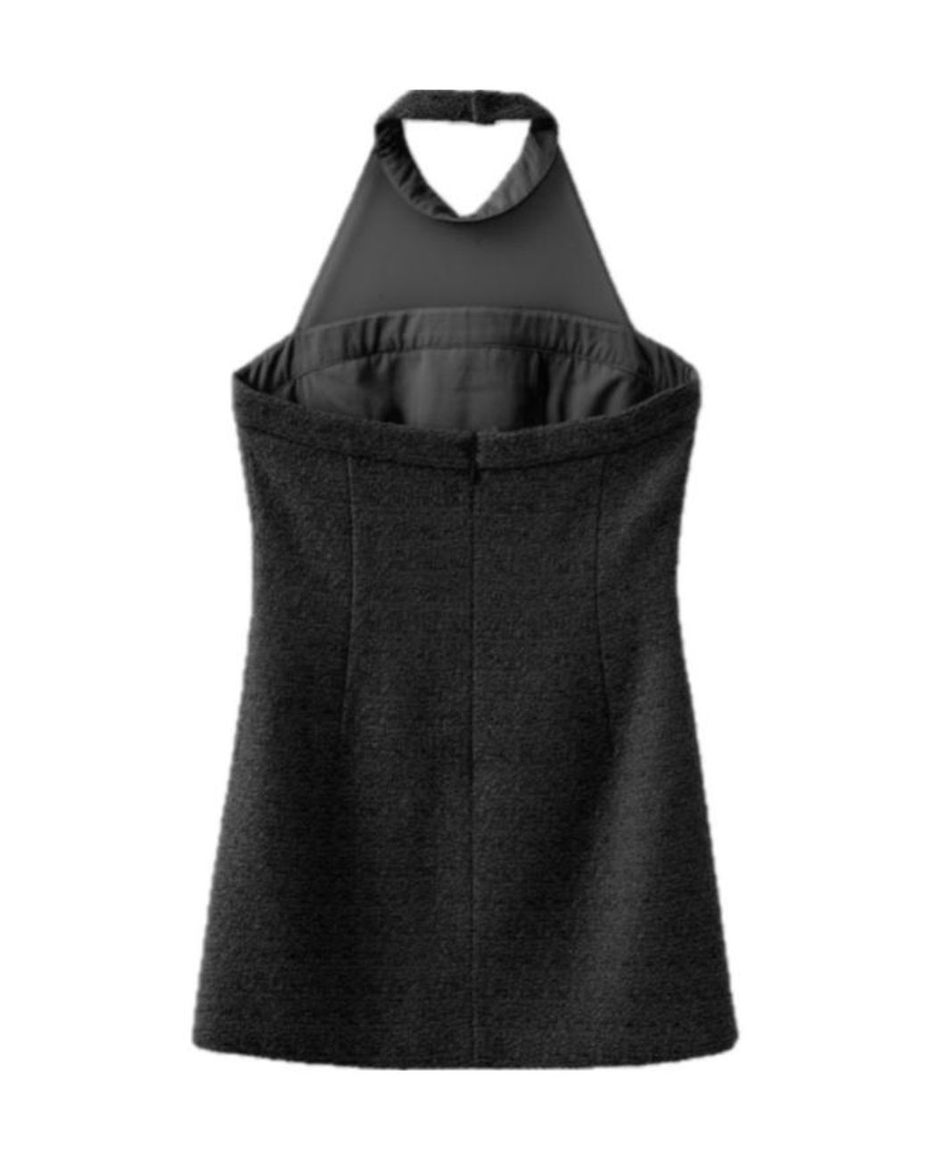 Marissa Chiara Black Halter Neck Dress