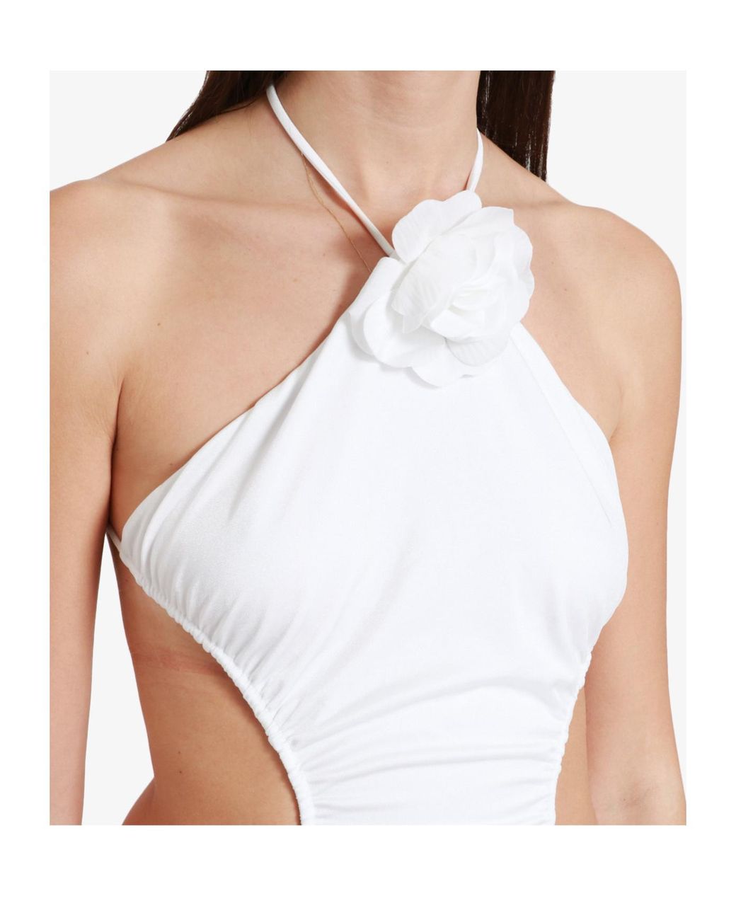 Philosophy Di Lorenzo Serafini White One-Piece Swimsuit