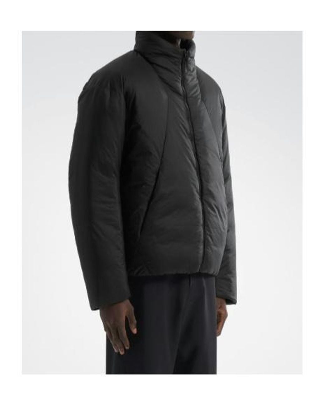 Veilance Black Conduit Quilted Down Jacket for men