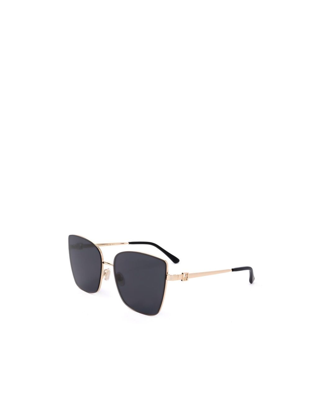 Jimmy Choo Blue Eyewear Vella Square Frame Sunglasses