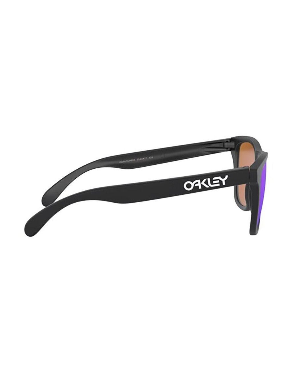 Oakley Purple Frogskins Gradient Lens Sunglasses